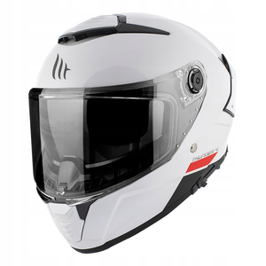 Kask motocyklowy MT THUNDER 4 SV SOLID GLOSS PEARL WHITE biały