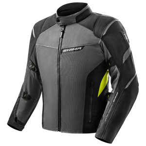 Kurtka motocyklowa tekstylna miejska/turystyczna Shima RUSH 2.0 VENT fluo