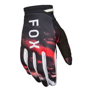 Rękawice cross FOX 180 KAIROS WHITE/FLUO RED biały czerwony fluo