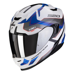 Kask motocyklowy SCORPION EXO-520 EVO AIR ELAN WHITE/BLUE biały niebieski