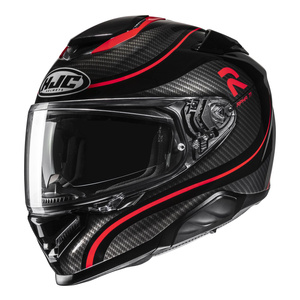 Kask motocyklowy integralny HJC RPHA 71 Cleta czarny/czerwony