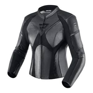 Damska kurtka motocyklowa skórzana Rebelhorn REBEL czarny