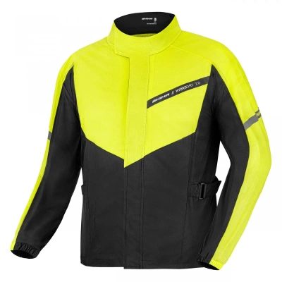 Kurtka przeciwdeszczowa motocyklowa odblaskowa Shima HYDRODRY 2.0 czarny unisex