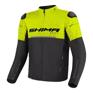 Kurtka motocyklowa tekstylna miejska Shima DRIFT fluo