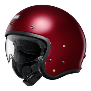 Kask motocyklowy otwarty SHOEI J.O 2 GARNET METALLIC bordowy