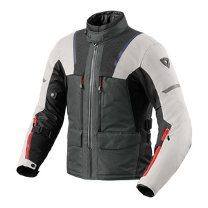 Kurtka motocyklowa tekstylna REVIT OFFTRACK 2 H2O SILVER/ANTHRACITE srebrny szary