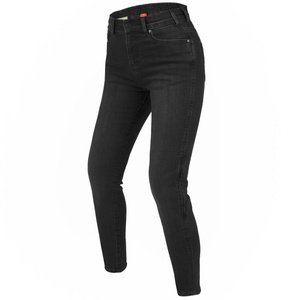Jeansy motocyklowe damskie Rebelhorn CLASSIC III slim fit czarny