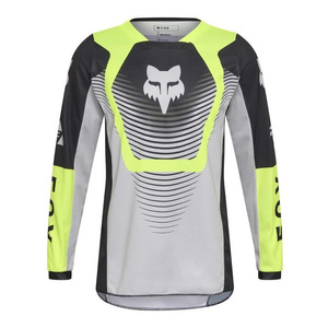 Bluza motocyklowa cross dziecięca FOX JUNIOR 180 COLLECT GREY/YELLOW szary żółty