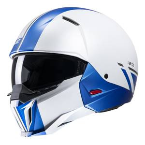 Kask motocyklowy otwarty HJC I20 Batol biały/niebieski