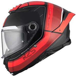 Kask motocyklowy MT THUNDER 4 SV R25 BLACK/RED czarny czerwony