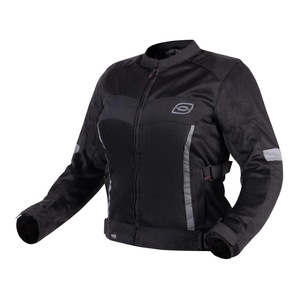 Damska kurtka motocyklowa tekstylna OZONE DART czarna