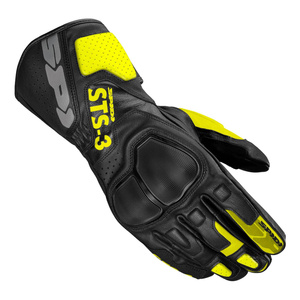 Rękawice sportowe SPIDI STS-3 BLACK/FLUORESCENT YELLOW czarny żółty fluo