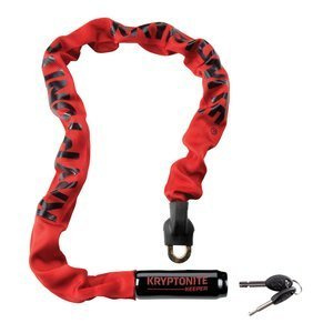 Zapięcie Motocyklowe KRYPTONITE Keeper 785 Red – Łańcuch Uniwersalny, 7 mm x 85 cm