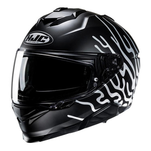 Kask motocyklowy integralny HJC I71 Celos czarny/srebrny