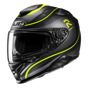 Kask motocyklowy integralny HJC RPHA 71 Cleta czarny/żółty
