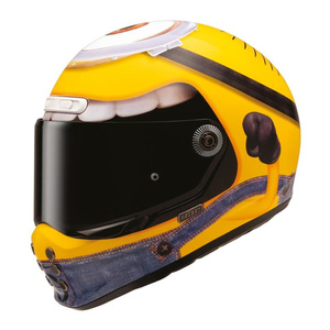 Kask motocyklowy integralny HJC V10 STUART MINIONS YELLOW żółty