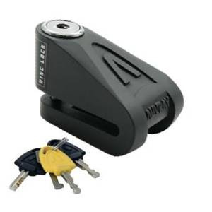 Zapięcie Motocyklowe AUVRAY DK06 – Czarna Matowa, 6 mm – Blokada Na Tarcze