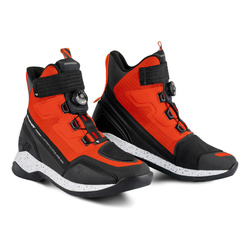 Buty motocyklowe krótkie Shima TAKESHI czerwony